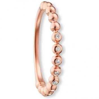 Damenring ONE ELEMENT – 0,04 ct Diamant in 585 Roségold (Fingersz. 56)