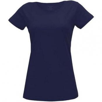 MELA Bio-T-Shirt für Damen, Blau, S