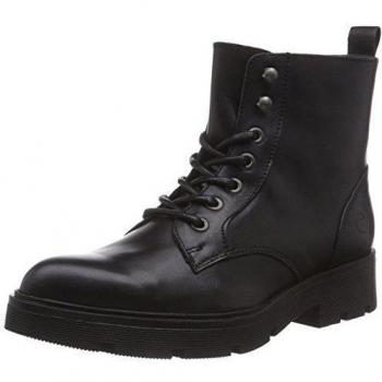 Bronx BcashX, Botas de Mujer, Caña Corta, Negro, 39 EU