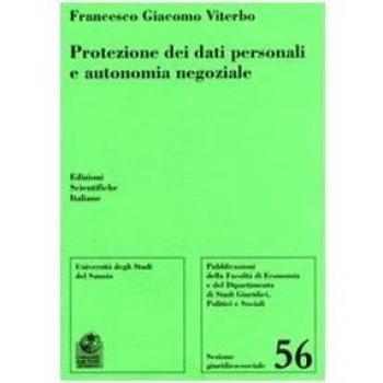 Protezione Dati Autonomia Negoziale