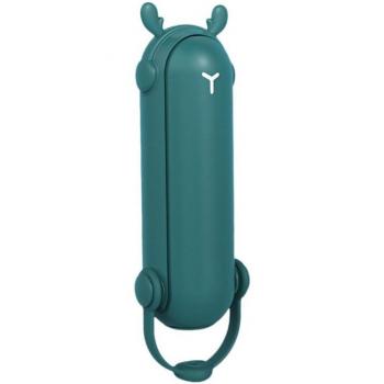 Ventilador de Mano Portátil 3 en 1 con Luz y Batería USB para Viajes