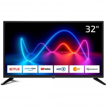 DYON Movie Smart 32 XT 80 cm (32 Zoll) HD Fernseher mit DVB-C/-S2/-T2 Tuner