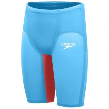 Maillot Speedo Fastskin LZR Pure Valor 2.0 High Bleu Éclat Rouge