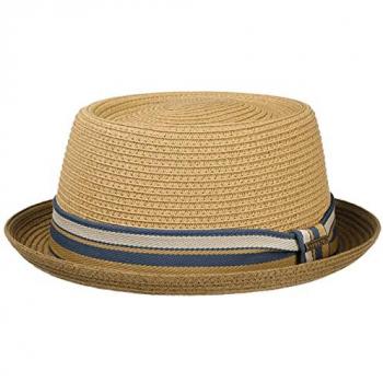 Licano Toyo Pork Pie Hat, Size L (58-59 cm), Brown