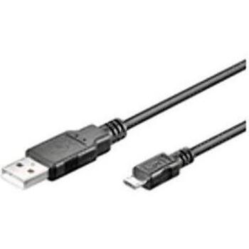 MicroConnect USB 2.0 Kabel 0,60 m schwarz