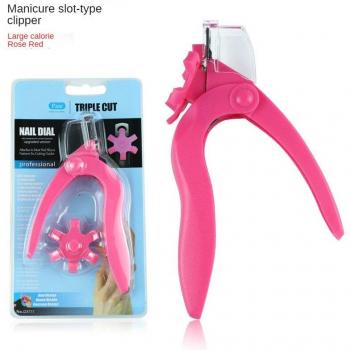 Coupe-ongles acrylique à triple coupe avec options de taille (5)
