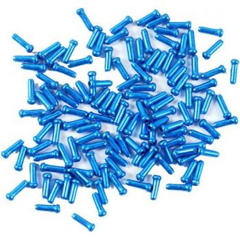 MTB Bike Brake Shifter Inner Cable End Caps Aluminum 50 Pcs