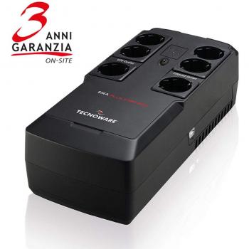 Tecnoware UPS 800 VA con 6 Uscite Schuko