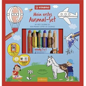 STABILO Woody 3 in 1: Matita, Temperino, Album