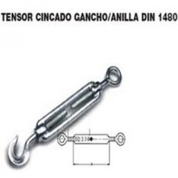 TENSORES ZN.GANCHO/ANILLA M-5 3/16