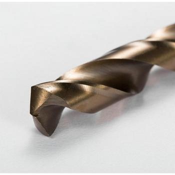 Perceuse hélicoïdale 1mm M35 Cobalt 5% HSS, DIN338 pour acier inoxydable
