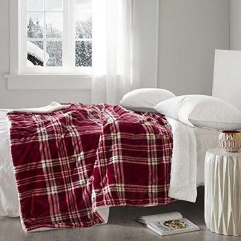 Anti-fade Micro Velour Throw Blanket