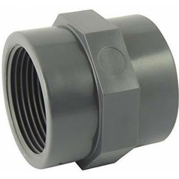 Manchon PVC femelle/femelle à visser