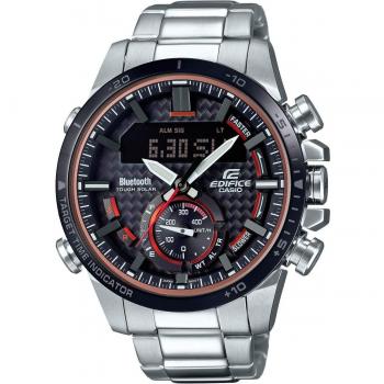Casio Edifice Bluetooth Watch ECB-800DB-1AEF Silver and Grey