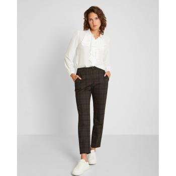 Cuadros y Botones Pantalón de Vestir Trucco