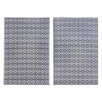 Tappeto Tirrenia Nero-Bianco 150x210 Cod.0607635