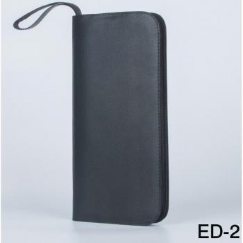 Estuche Negro de Almacenamiento de Plumas