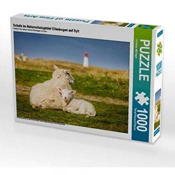 Ellenbogen-Schaf‑Puzzlemagie von CALVENDO – 1000 Teile, 64 × 48 cm