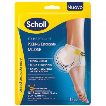 Expertcare Peeling Esfoliante Tallone Scholl 1 Paio