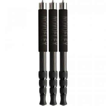 3x QuadroLeg Carbon 4 Segmente, kompakt