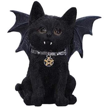 Nemesis Now : Figurine 16 cm du Chat Chauve-Souris Noir (Vampuss)