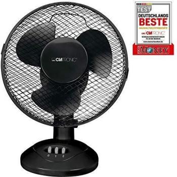 Ventilateur de table Clatronic VL 3601, 3 vitesses, noir