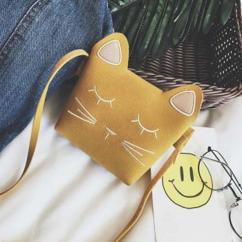 Mini Cute Cat Shoulder Bag for Kids
