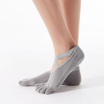 WANAYOU Breathable Cotton Pilates Sports Socks