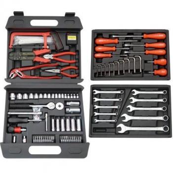 Famex Mallette à outils 156 pièces (Import Allemagne)
