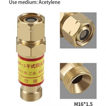 Flame Buster Check Valve for Welding