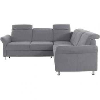Ecksofa Darwin L-Form von sit&more, wahlweise mit Kopfteilverstellung