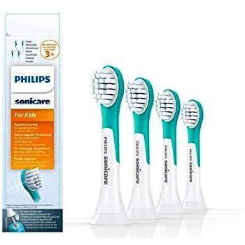 Philips Sonicare Sonicare for Kids 4+ Aufsteckbürsten für elektrische Zahnbürste 4 St. Hellgrün