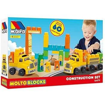 Molto Camión de Construcción de Bloques 60 Piezas