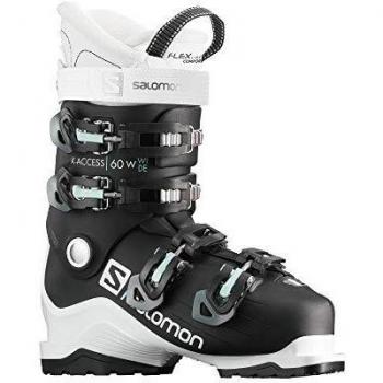 Femme Salomon Botas ALPINAS X Access 60 W Wide Chaussures de Ski 39,5 EU Black/W