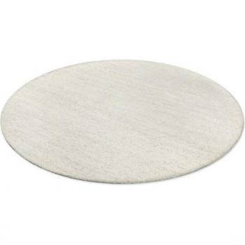 Rundes Wohnzimmer‑ und Schlafzimmeraccessoire: Wecon Home Hamptons SIXTEEN (Schurwolle, 10 mm)