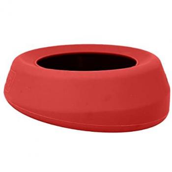 Kurgo Splash Free Bowl in Chili Red