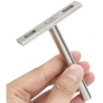 Discreet Carbon Fiber Shelf Anchors – 12 Units, Ø10 × 100 mm