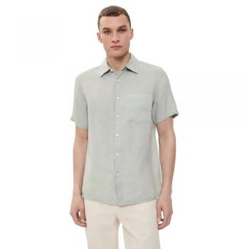 Small Light Greenstone Theory Irving Linen T-Shirt