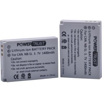 Batería Universal con LCD y USB para Canon S110, SX200‑SX230, HS IXUS 850‑990