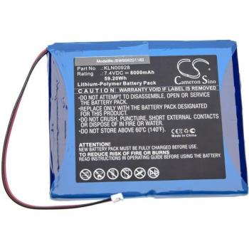 Batterie Li-polymère vhbw pour Trimble SPS850/SPS851 (8000mAh, 7,4V)