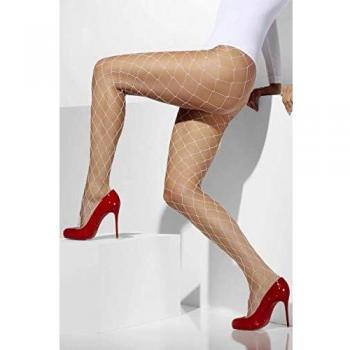 Collant Smiffy's in Bianco a Forma di Diamante