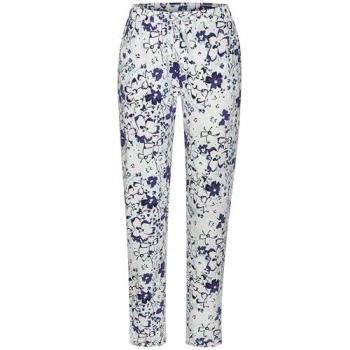 Bequeme Pyjamahose für Damen in Grau und Rosa