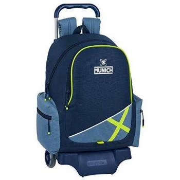 Mochila Escolar con Carro Safta Munich Lima 17L