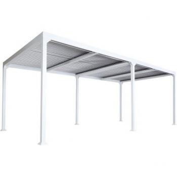 Stabiler Pavillon MCW-L41 in Weiß