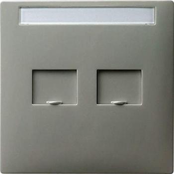 Gira Modular Jack Abdeckung 066342 grau