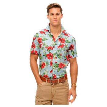Camisa Azul de Verano Superdry