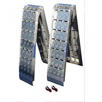 TRUTZHOLM Alu Auffahrrampe Heavy Duty 680 kg klappbar 225 cm