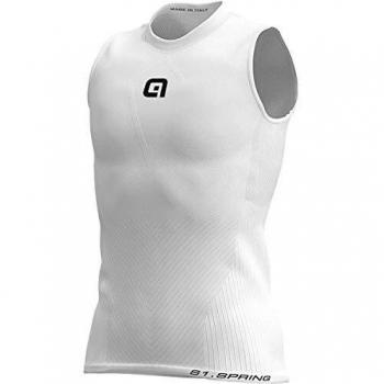 S1 Ale Spring Base Layer, White, Sleeveless, Men's L‑XL