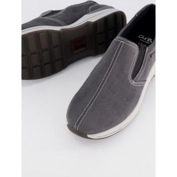 Scarpe slip-on donna verde effetto pelle taglia 42 larghezza H fibre sintetiche