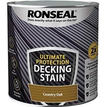 Ronseal Ultimate Decking Stain Country Oak 2.5L